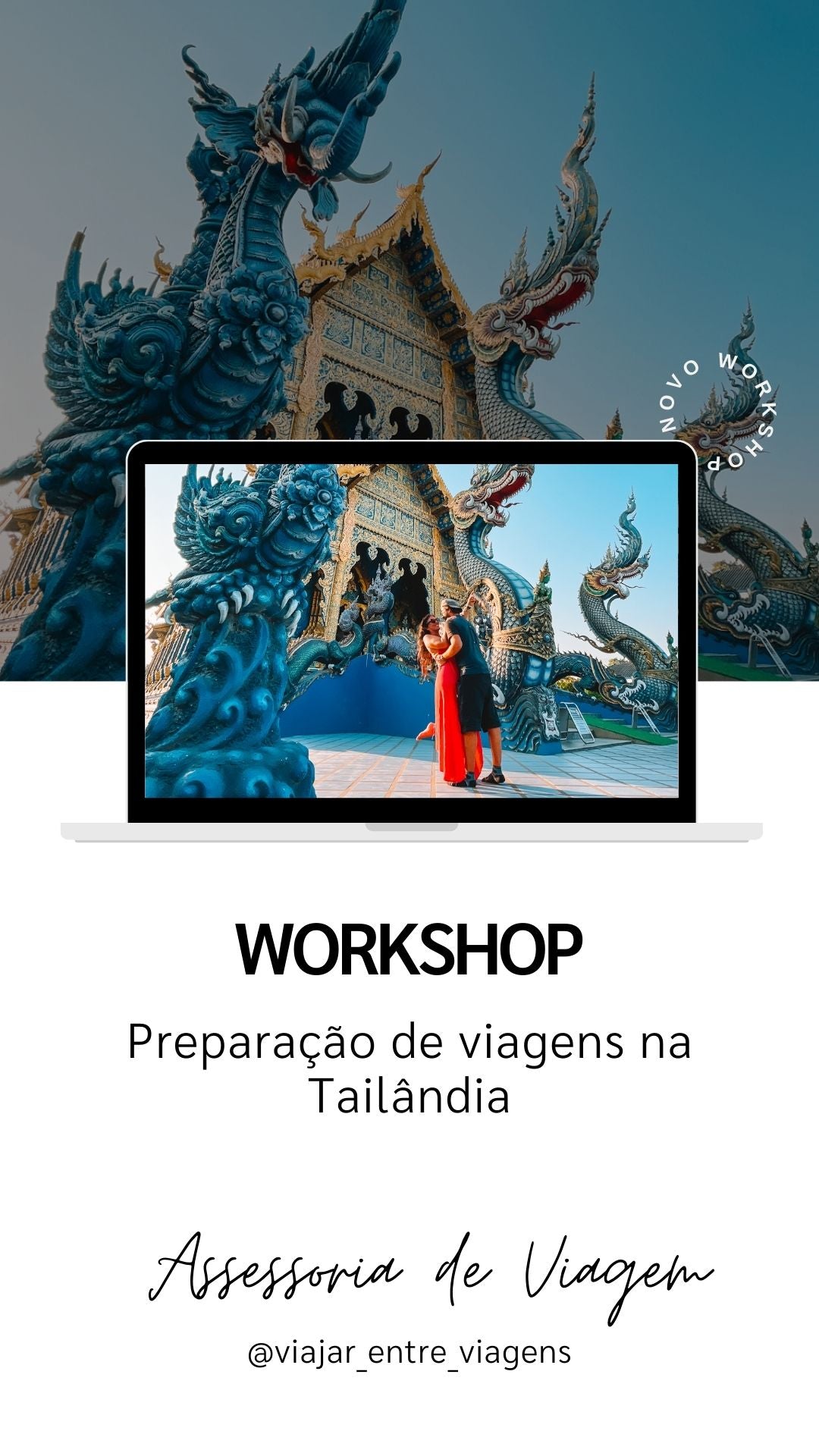 WORKSHOP - Preparação de viagem à Tailândia + 2 Guias de Viagem