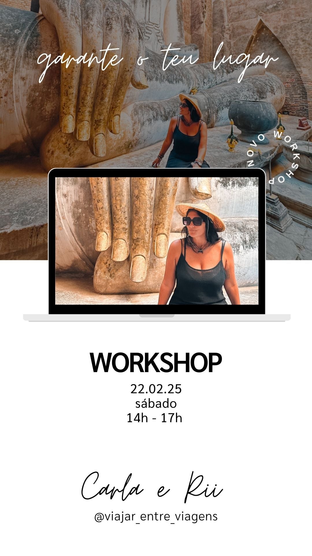WORKSHOP - Preparação de viagem à Tailândia