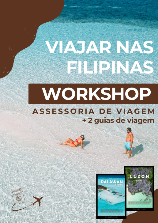 WORKSHOP - Preparação de viagem às Filipinas+ 2 Guias de Viagem