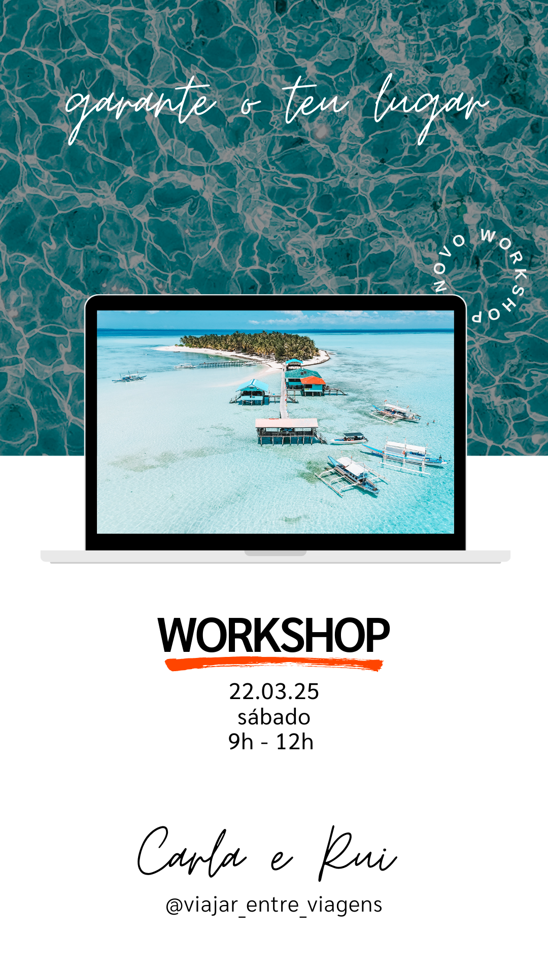 WORKSHOP - Preparação de viagem às Filipinas + 1 Guia de Viagem