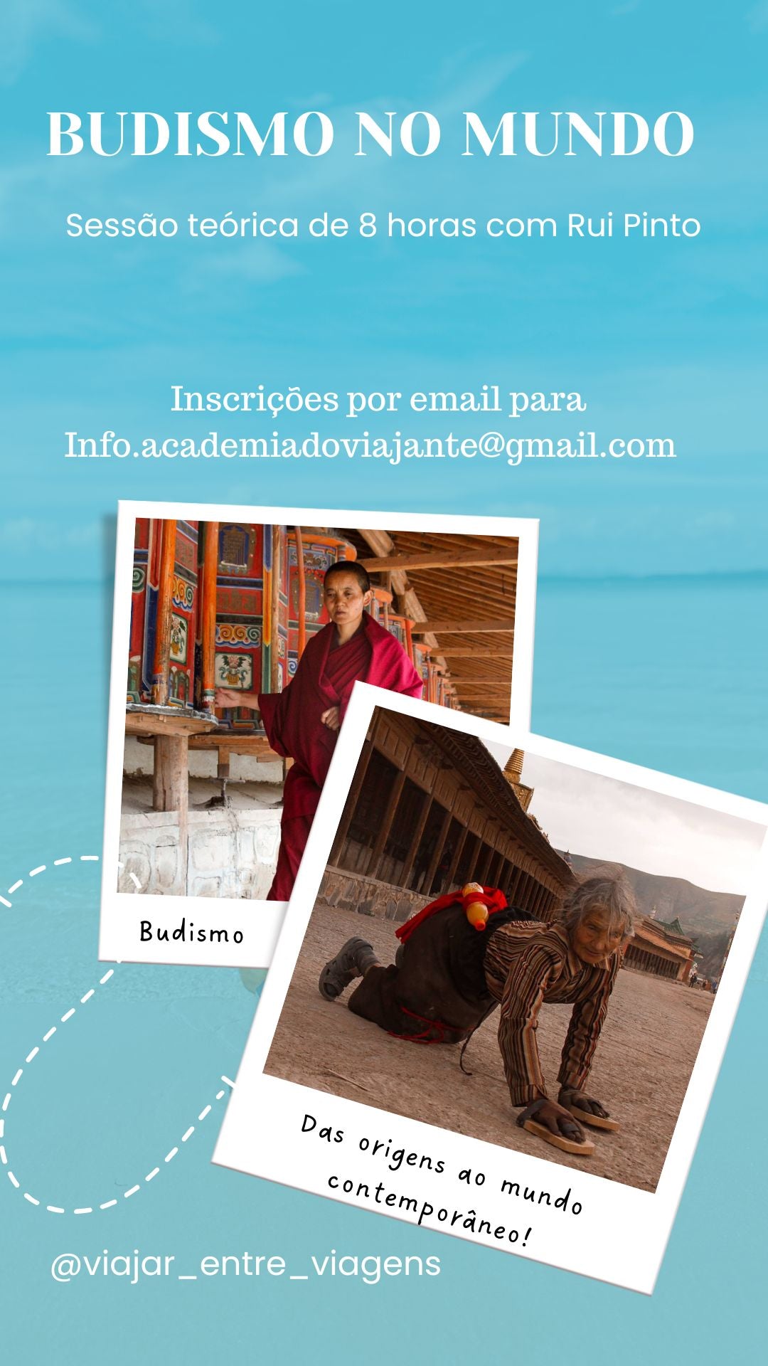 WORKSHOP DE BUDISMO – O Budismo no mundo