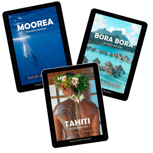 MOOREA - BORA BORA - TAHITI - PACK DE GUIAS